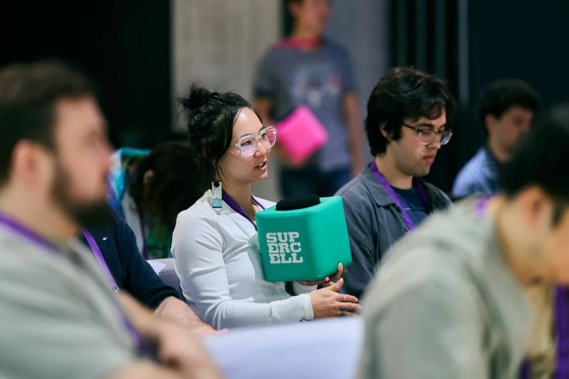 Jenny Xu at Supercell AI Lab demo day