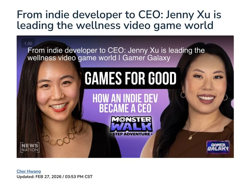 NewsNation’s Gamer Galaxy interview with Jenny Xu
